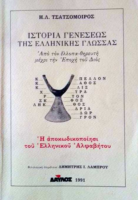 Η.Λ. Τσατσόμοιρος - Ιστορία Γενέσεως της Ελληνικής Γλώσσας (1991)