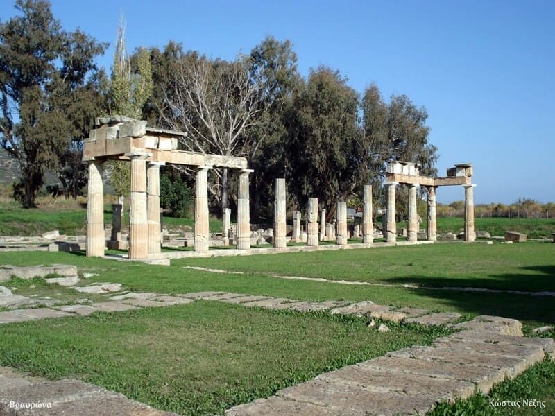 Ιερό Αρτέμιδας Βραυρωνίας (Μεγάλη Στοά)